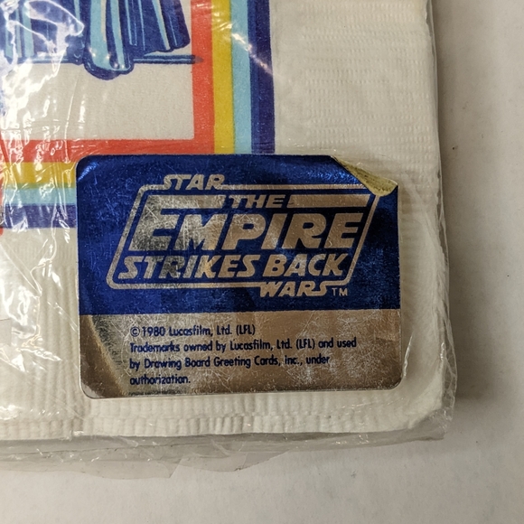 Star Wars 1980 Napkins - Picture 2 of 6